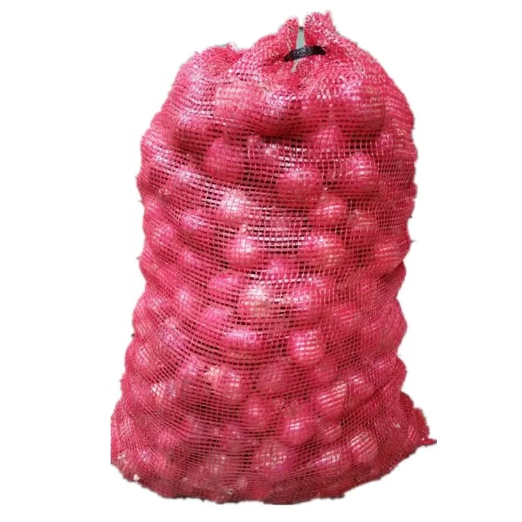 Good price good quality vegetable fruit mesh onion bags for carrot orange cabbage potato corn pepper