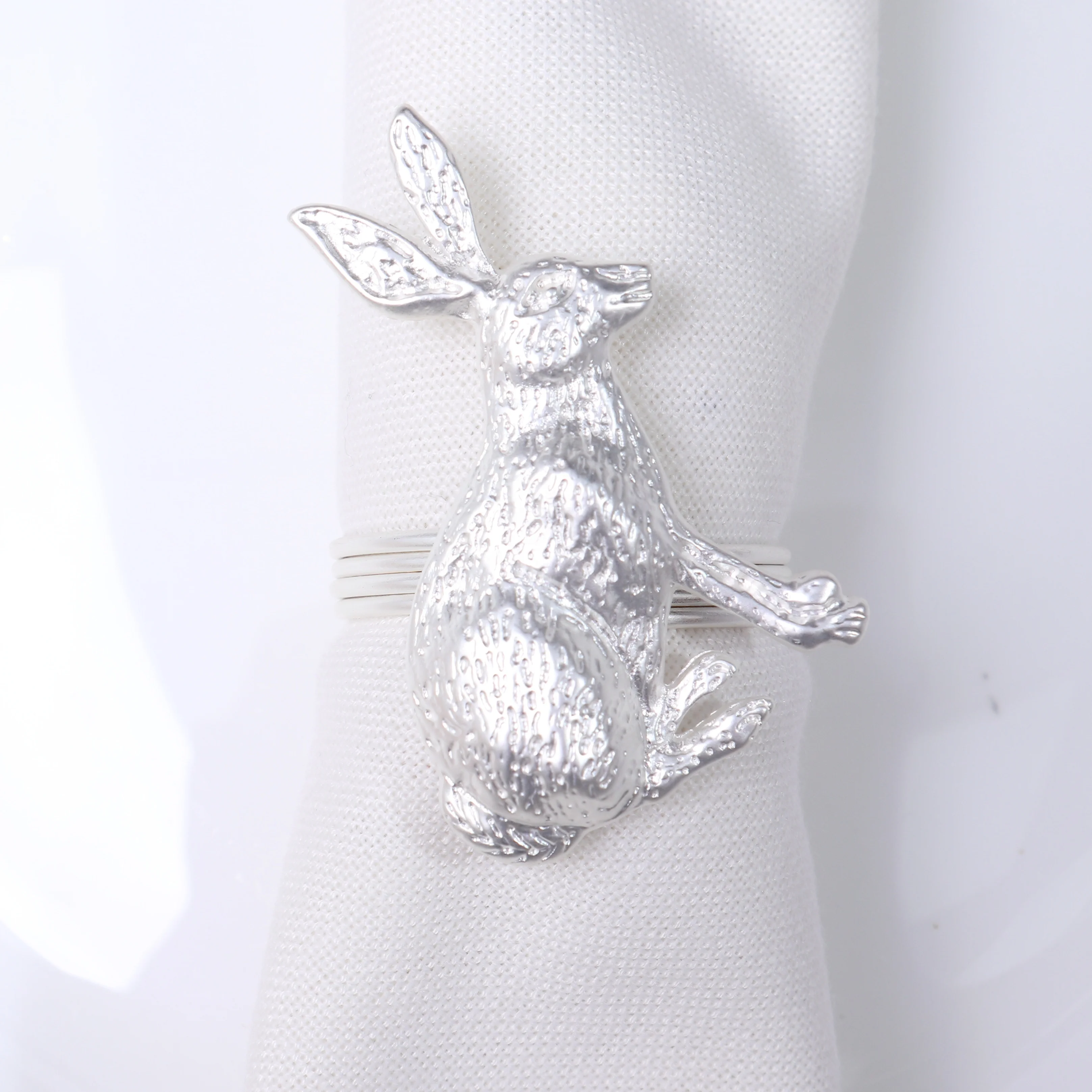 2023 Hand making Easter tree and flower napkin holders for festival decoration