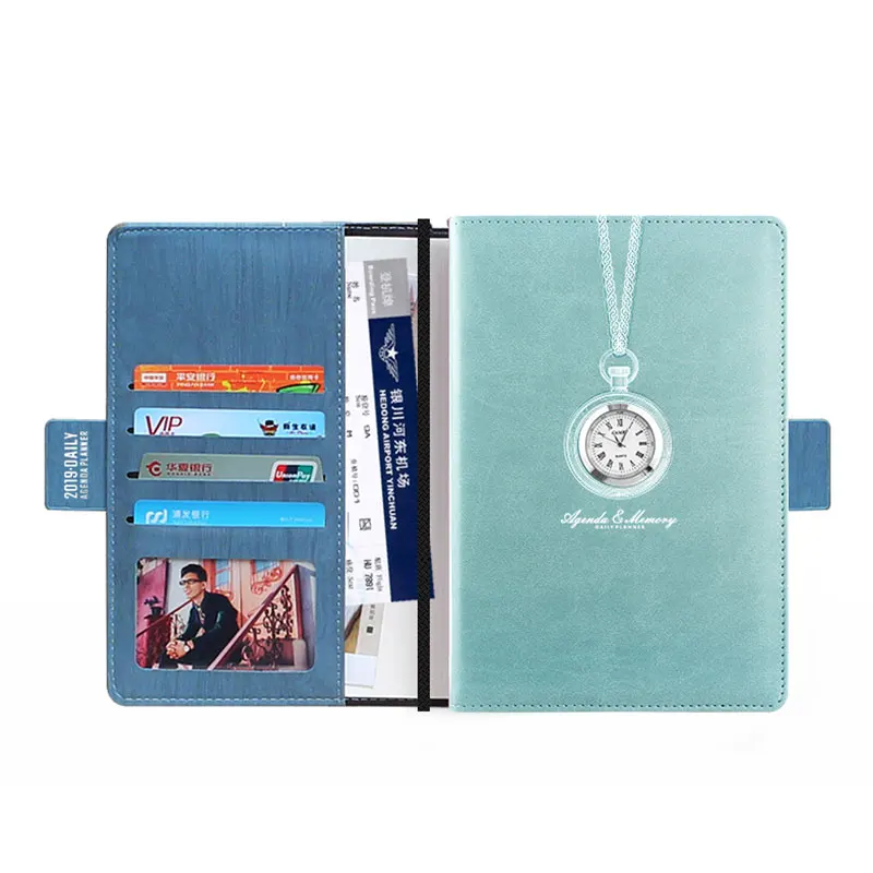 Индивидуальный Органайзер из искусственной кожи в твердой обложке, разделители для планера, планировщик для настройки цели