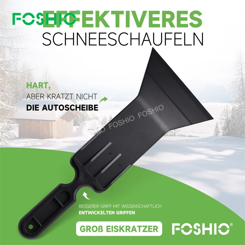Foshio Customize Logo Plastic Car Window Tint Bulldozer Flet Squeegee