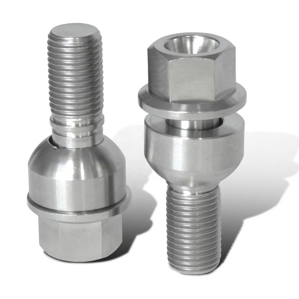 Nice price grade 5 M8 motorcycle titanium bolts with Customized colors