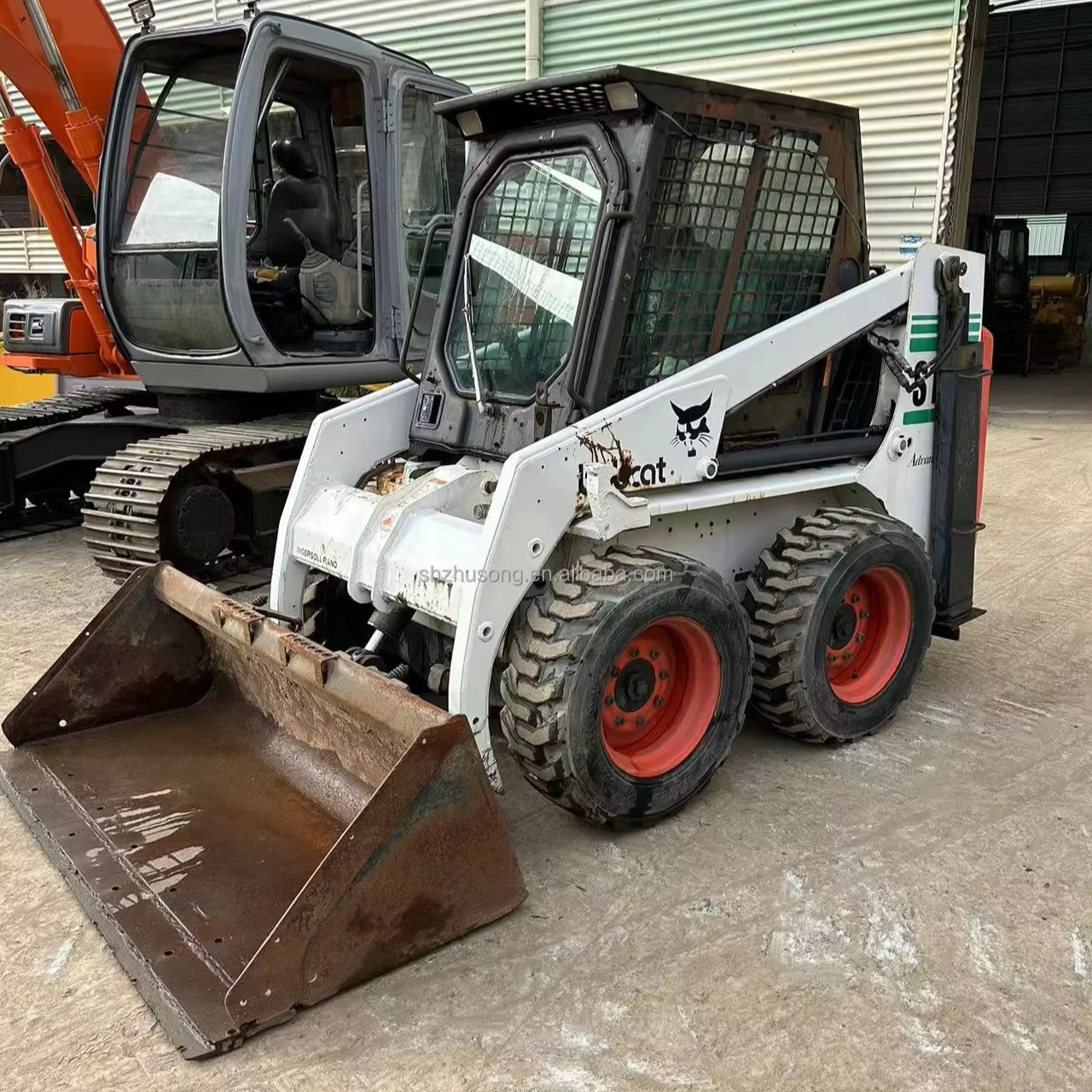 Reliable quality used Bobcat S130 loader  good condition used skid steer loader original USA