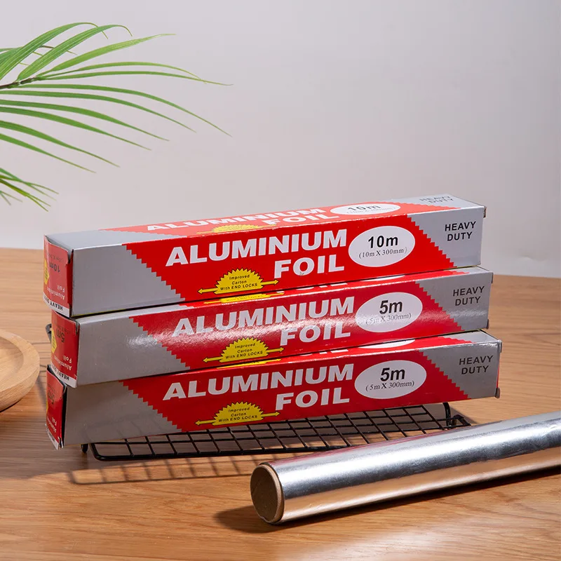 90m Heavy Duty Household Catering Food Packing Aluminium Foil Roll Price