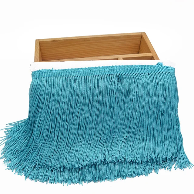 
Polyester Lace Trims DIY Sewing Tassel Fringe Trimming For Latin Dress Stage Garment Curtain Accessories 