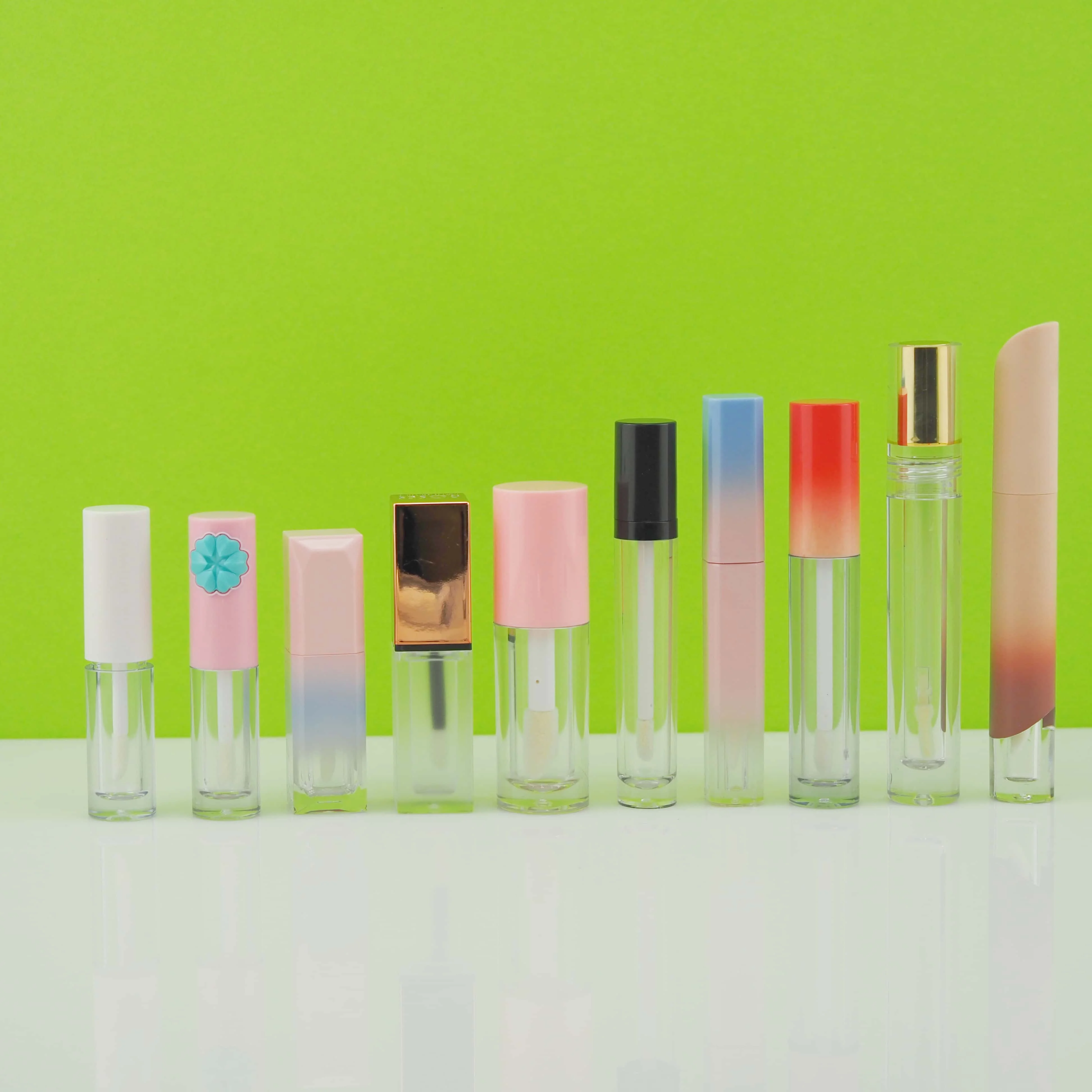 Lipgloss  Lipstick 2ml 3ml 4ml 5ml 6ml 7ml cosmetic  tube  lip gloss oil  makeup lip gloss plastic lip gloss tube