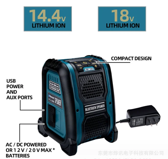 Professional Instrument Home Portable Rechargeable Speaker Travel Comfort Lithium Battery Wireless Mini Speaker