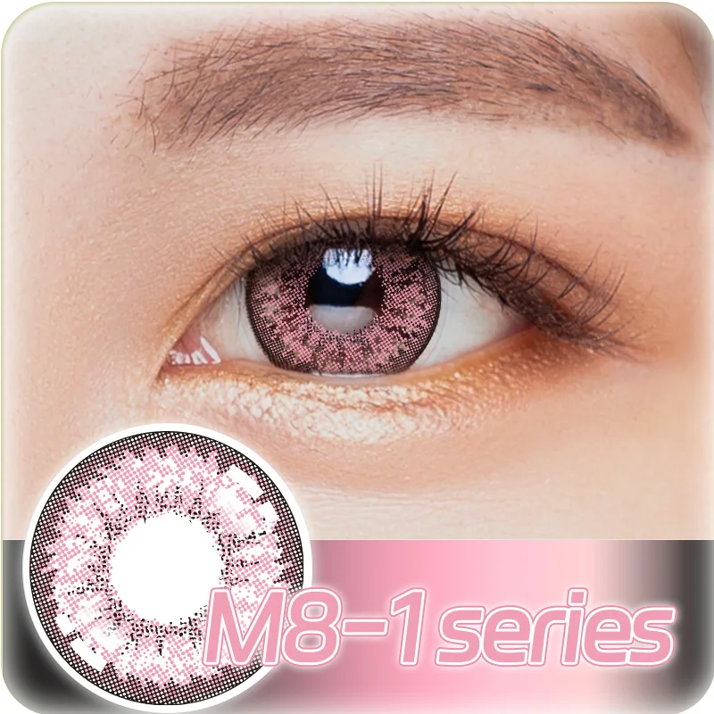 Hot Eyes Lens Eye Contacts Lentes  Contacto Len Yearly Diamond Colored Contact Lenses