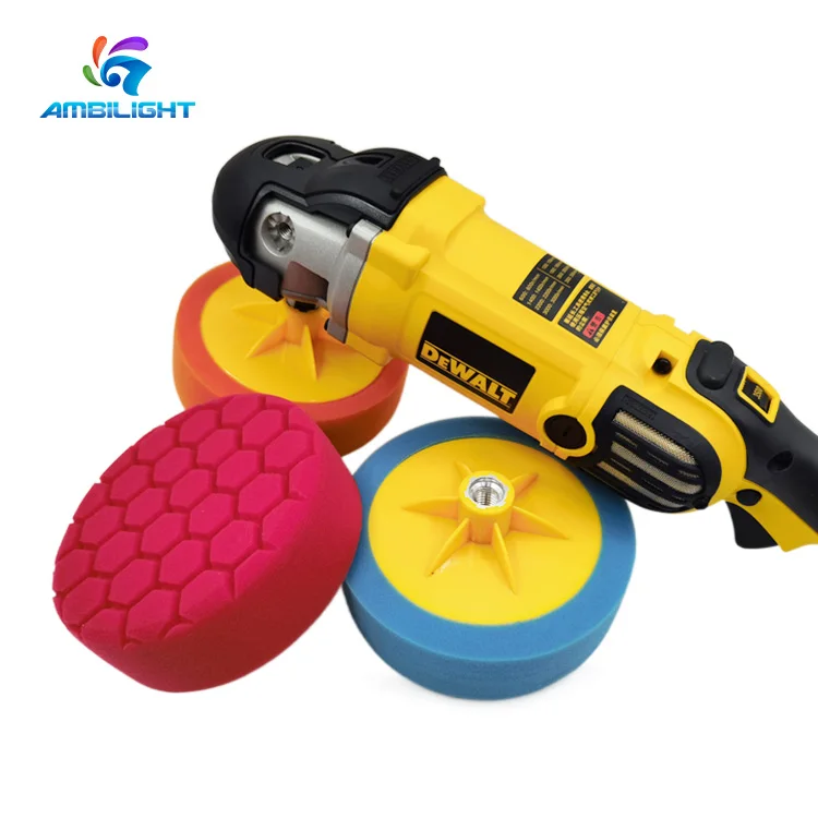 Wholesale 5 inch Auto Polishing Pad Car Foam Buffing Sponge for Car Care