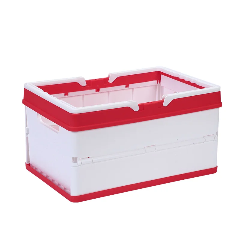 Portable supermarket shopping plastic folding basket & snake storage basket & picnic basket