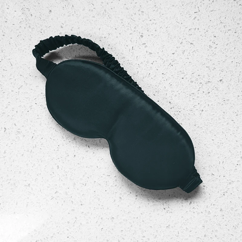 New Arrival Custom Logo Label Mulberry Sleepmask Eyemask Silk 3d Eye Mask