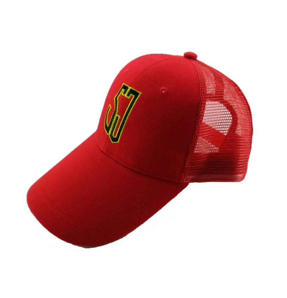 100% Polyester Baseball cap with mesh fabric Sun hat Sport Cap for Summer