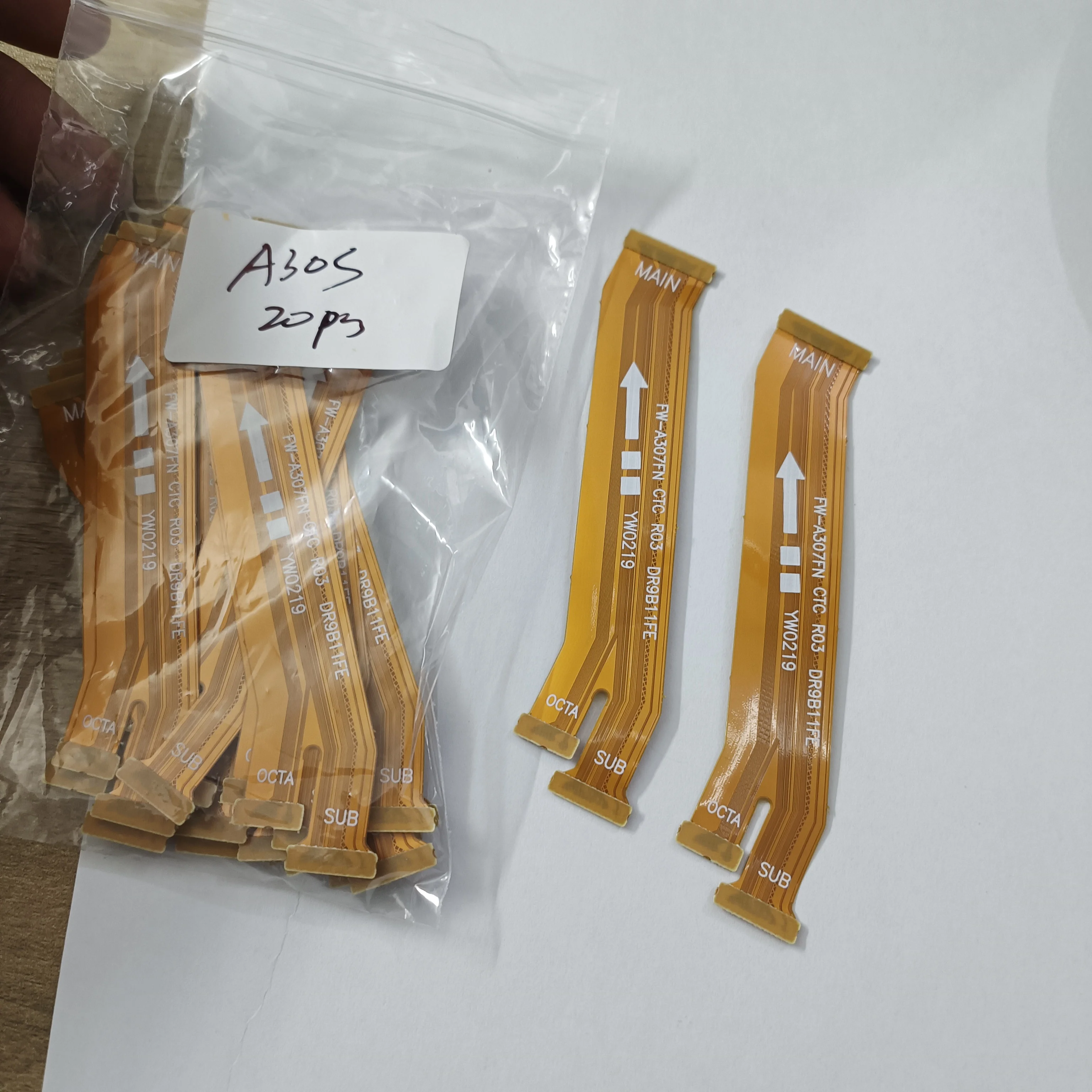 Original Repair Part Sensor Mobile Phone Cable Replacement Accessories Data Transmission Link High Quality for A30S Main Flex