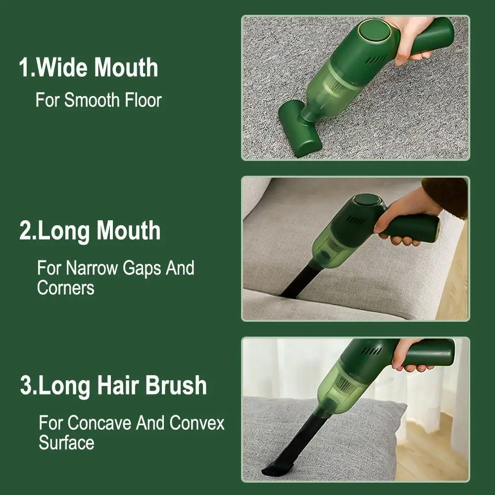 China Mini USB Vacuum Cleaner Best Smart Multifunction Wet Dry Wireless Vacuum Cleaner for Car Household