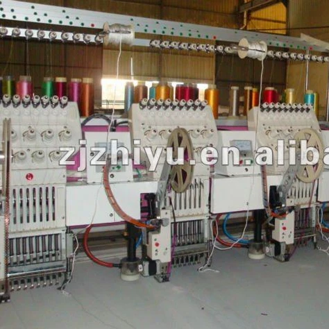 Laser Cutting Embroidery Machine with Flat 906