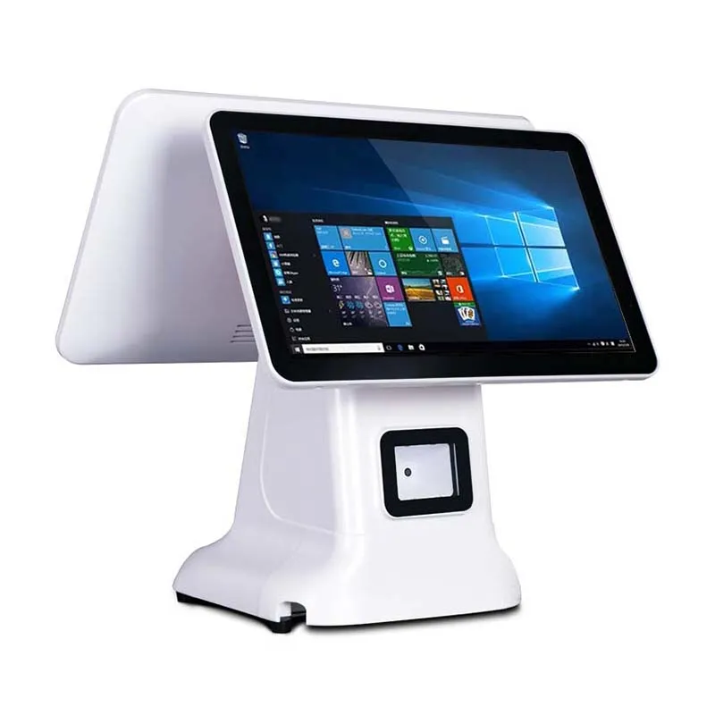 15 inch Windows 10 True Flat Touch Screen Pos System Windows 10 Pos System for Retail Shop