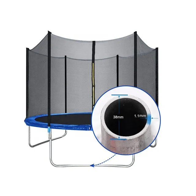  Hot Sales 5FT 6FT 8FT 10FT 12FT 14FT 15FT 16FT Outdoor Trampolines with Enclosures Net