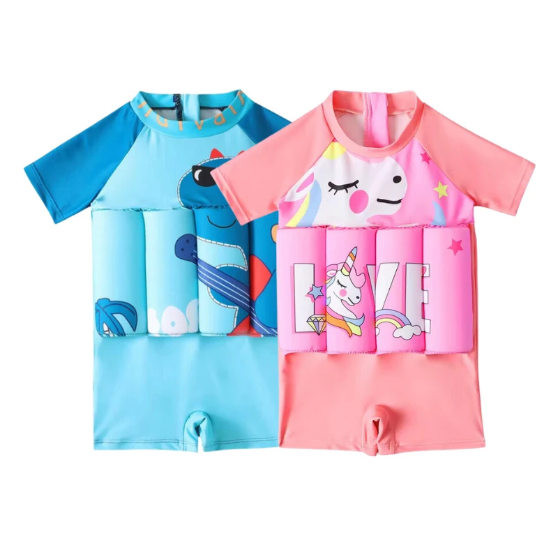 Baby Swimsuit Buoyancy Aid Vest Safety Boys Girls Drifting Surfing Vest Floating Life Jacket for Children for Kids Swim Ring