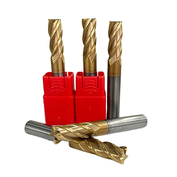 BKEA  D6*45*D6*150L HRC 55  4-Flutes End Mill Milling Cutter metal Machine Cnc Tools