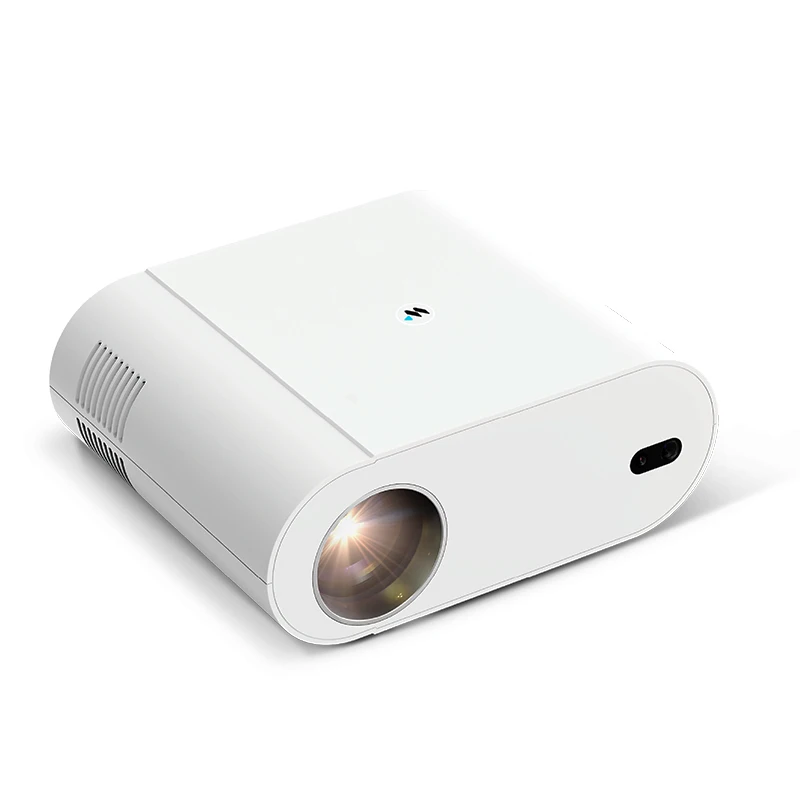 Alincoo D7W Long Throw Overhead Video Beam Proyector Rohs Led Ceiling Wall Mount Small Projector for Conference Room School