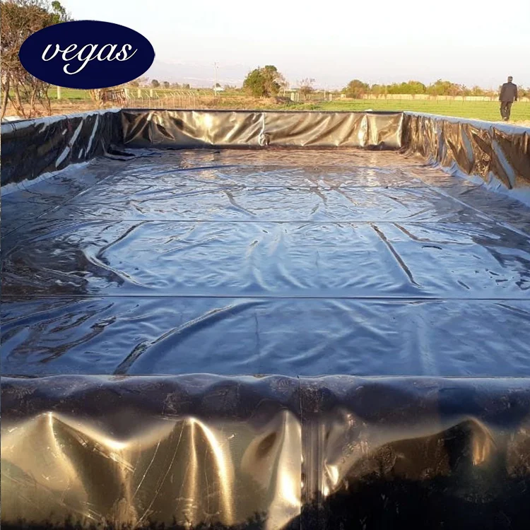 45mils 60 mil Roll 2mm Polyethylene Liner HDPE Plastic Sheet Dam Liner Geomembrane for Landfill Project in Thailand