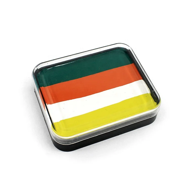 Макияж на водной основе Easy on baby safe art party army armi camou flag aqua Kids 30 г Косметика гордость раздельная краска для лица Радуга