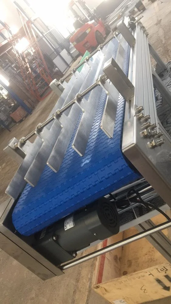 Food grade plastic modular belt conveyor fruit wash conveyor