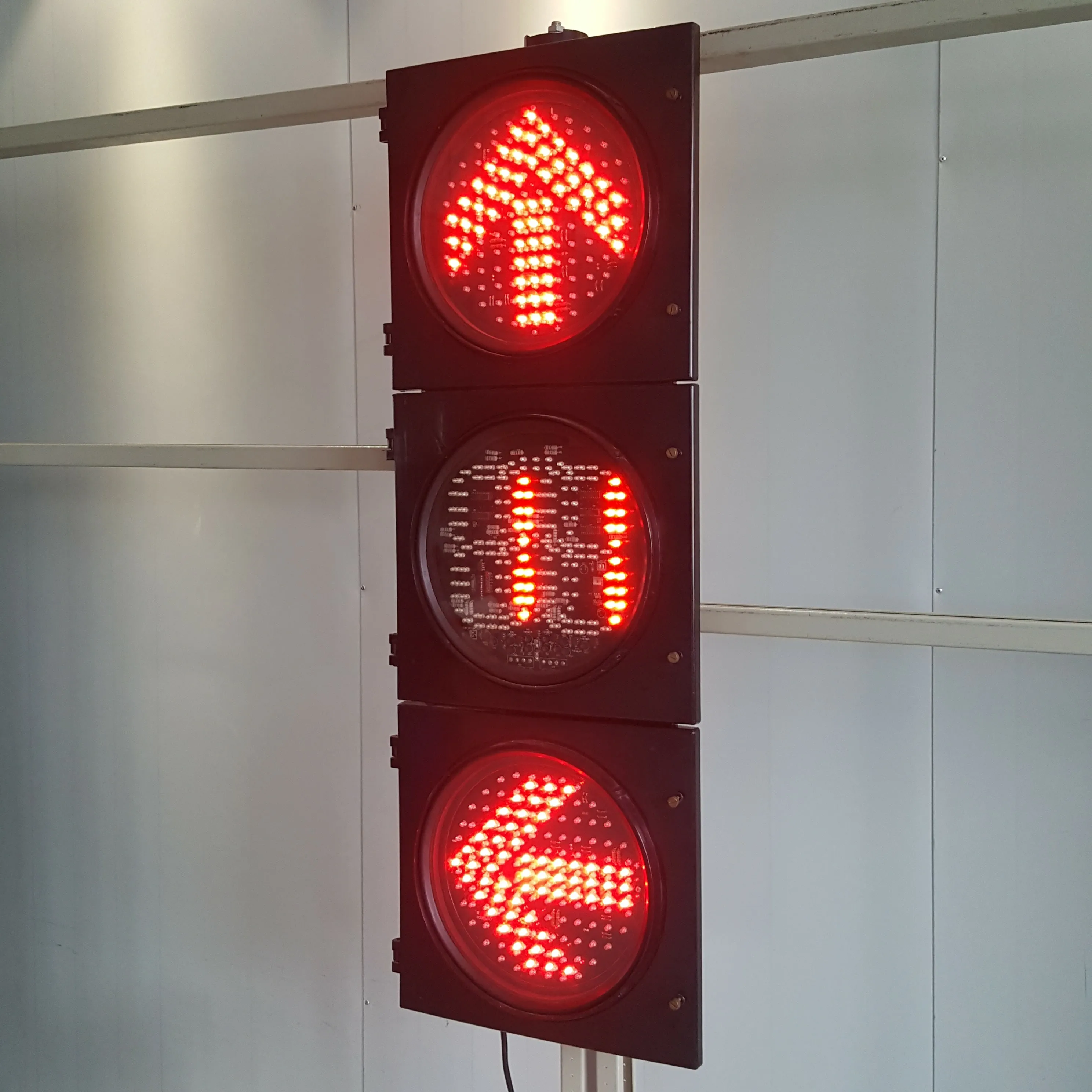 300MM 3-Aspect 2-Phase Arrow Ball Countdown Timer Road Traffic Light Manufacturer