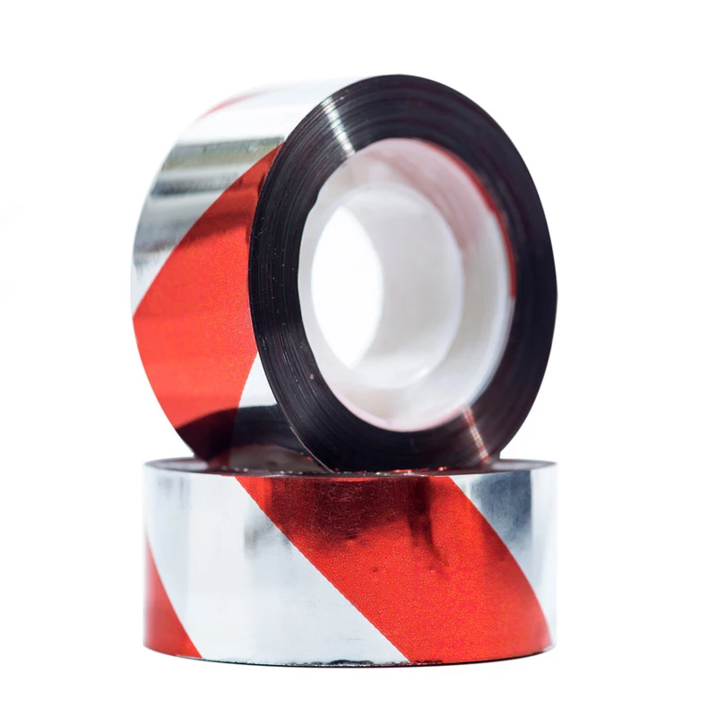 Pest Control 50m 80m 120m Bird Deterrent Reflective Scare Tape For Pigeons Grackles Woodpeckers