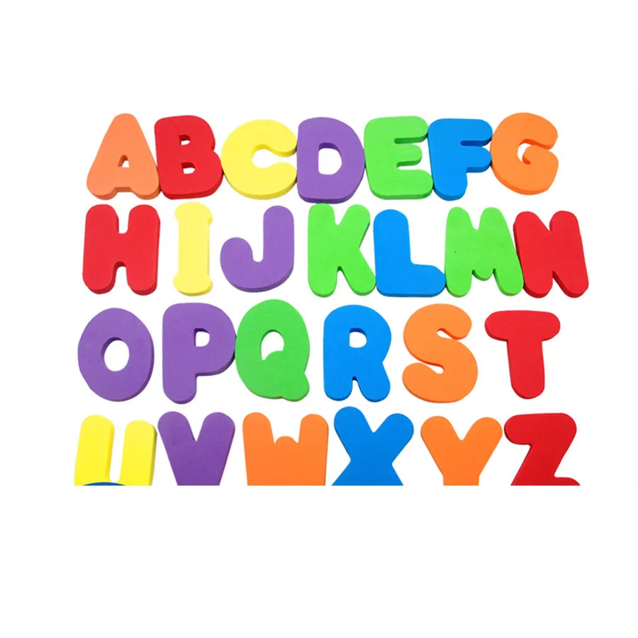 ABC large Alphabet EVA Foam Shapes for Kids, Arts & Crafts, Language, Learning and Teachers