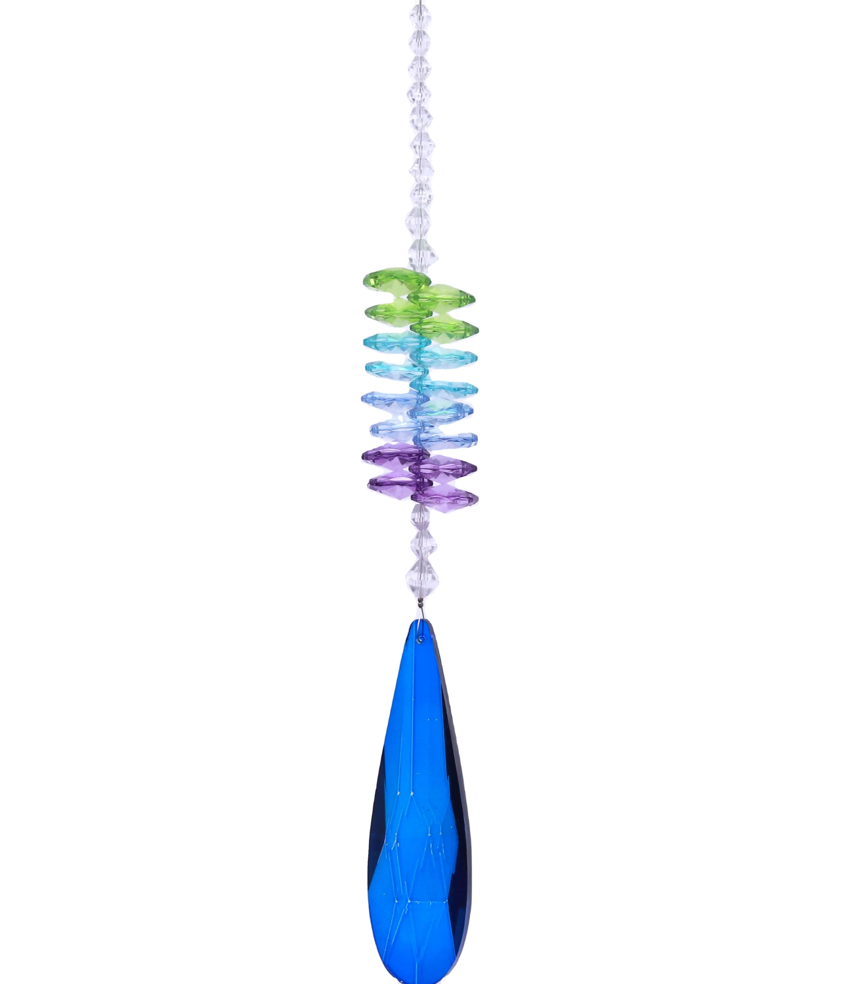 
BC 8116 Angel Tears Spiral Crystal Sun Catcher For Home Decoration 