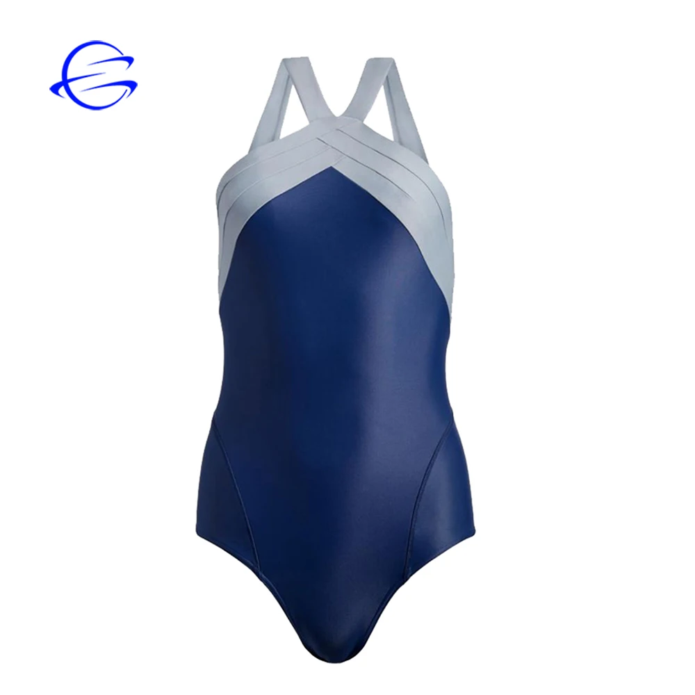 Simple Style Sleeveless Thong Women Dance Leotard for Stage Performance
