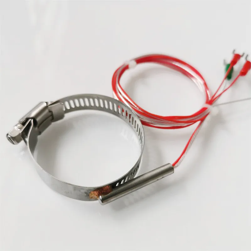 Hot Water Pipe Surface Clip Thermometer 10k 3977 NTC Temperature Sensor Clamp-On Temp Probe