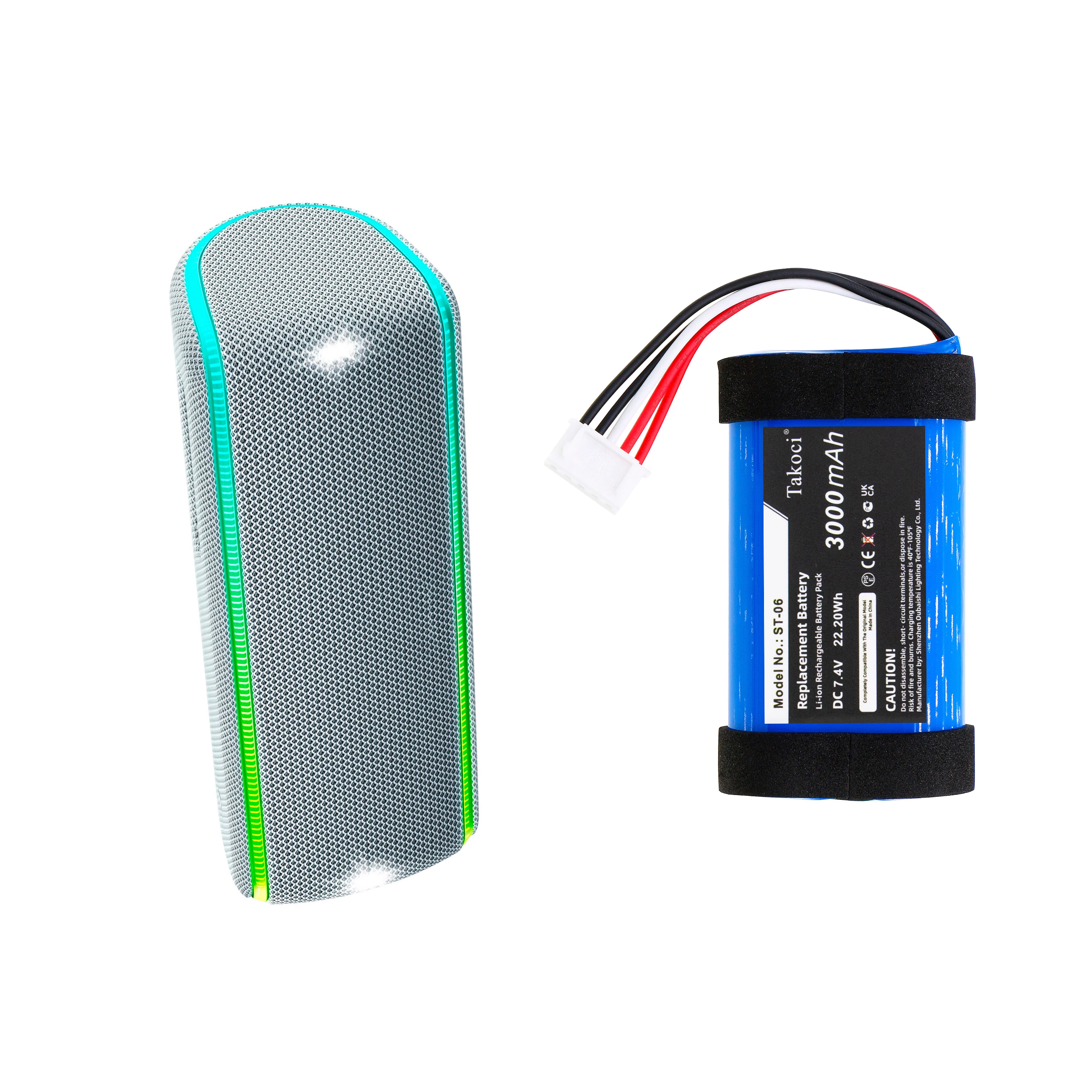 Сменный Аккумулятор для Sony SRS-XB31 SRS-XB33 ST-06 IAJ002NA ID1057 3000 мАч