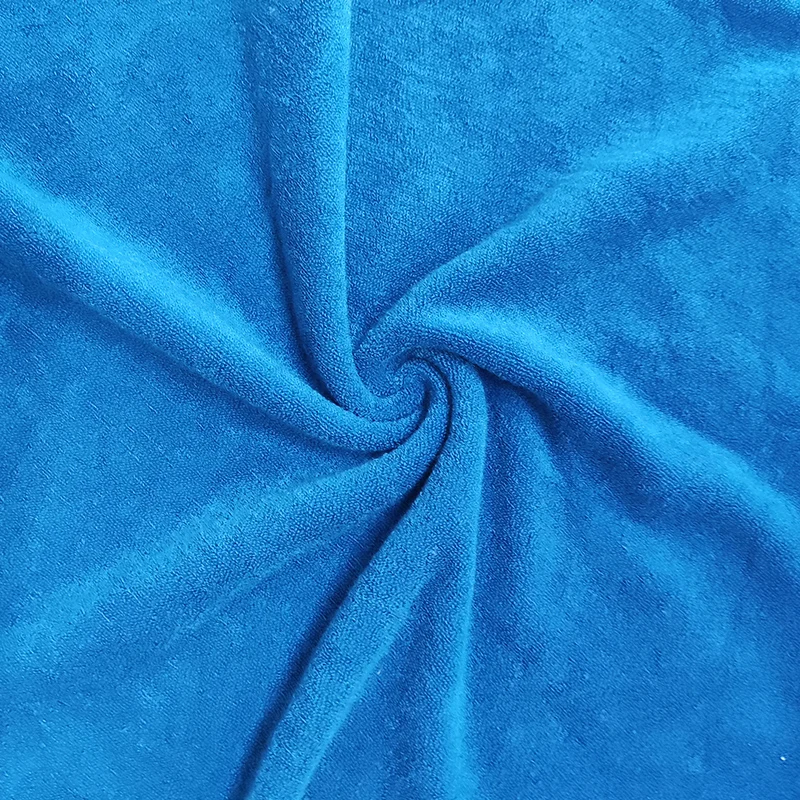 Custom liberty Towel Fabric 100% cotton  knit fabric Super Soft Wholesale