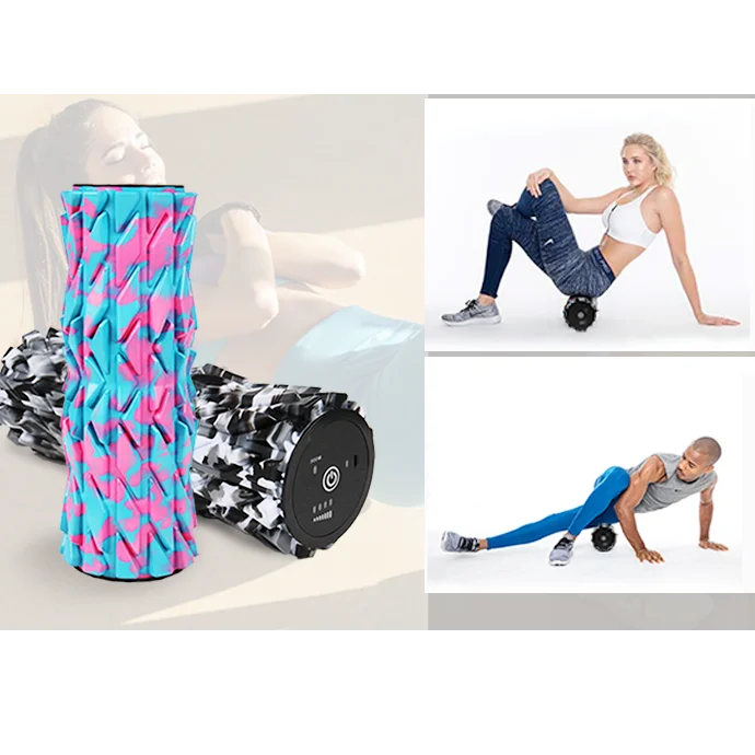 Aonfit Hot sale fitness yoga  Electric Vibrating Massage Foam Roller
