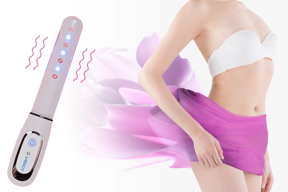 Female Health Vaginal Electrode Tightening Device Vibrator Soft Cold Laser Vagina Physical Therapy Equipment