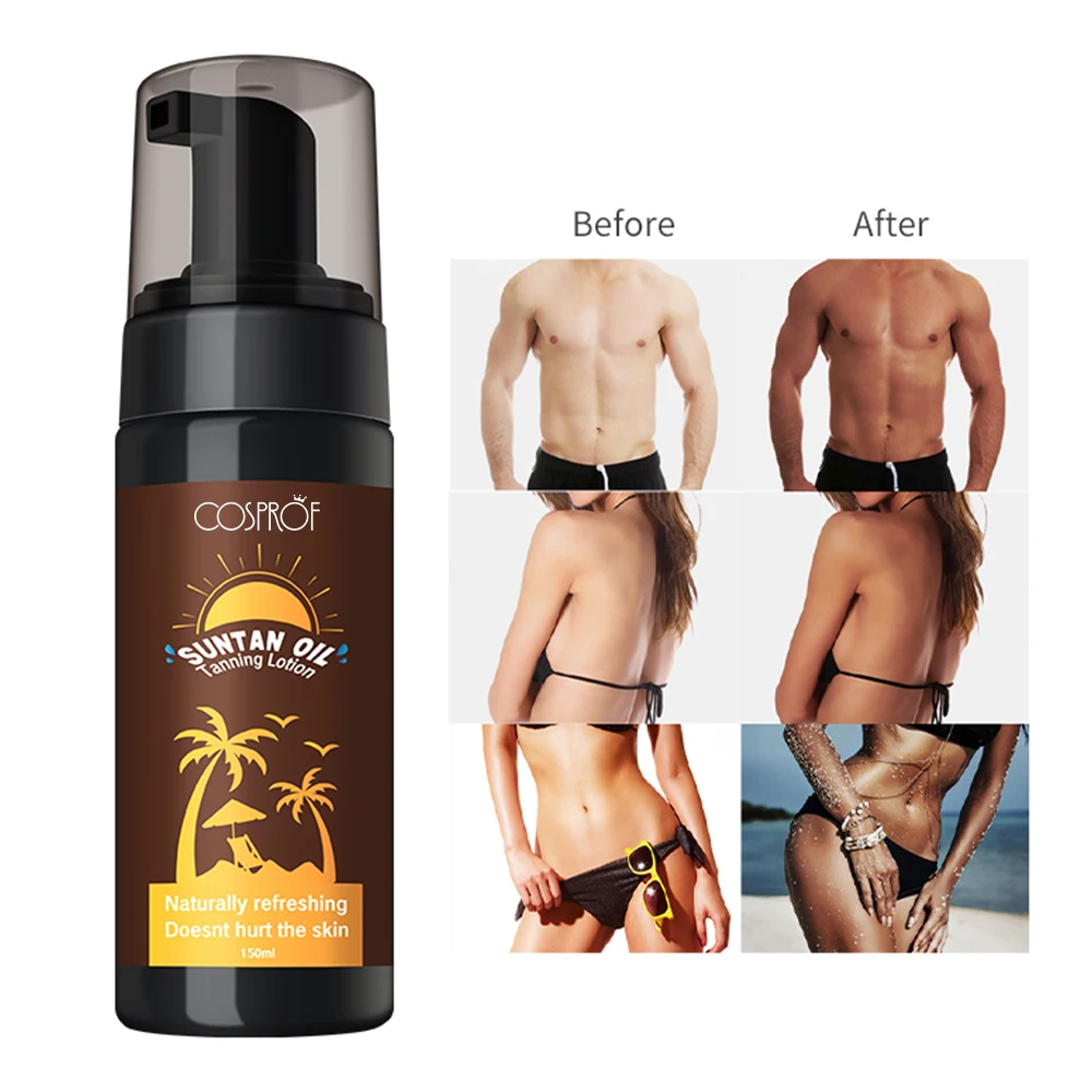 Hot Selling Summer Sun Tanning Cream For Bronzing Golden Tan Medium