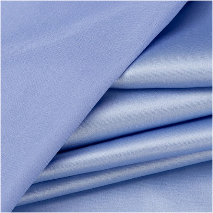 Polyester Single Sided Mi Chi Satin Fabric Silky Pajama Sling Dress Tube Top Skirt Classic Cheongsam Fabric