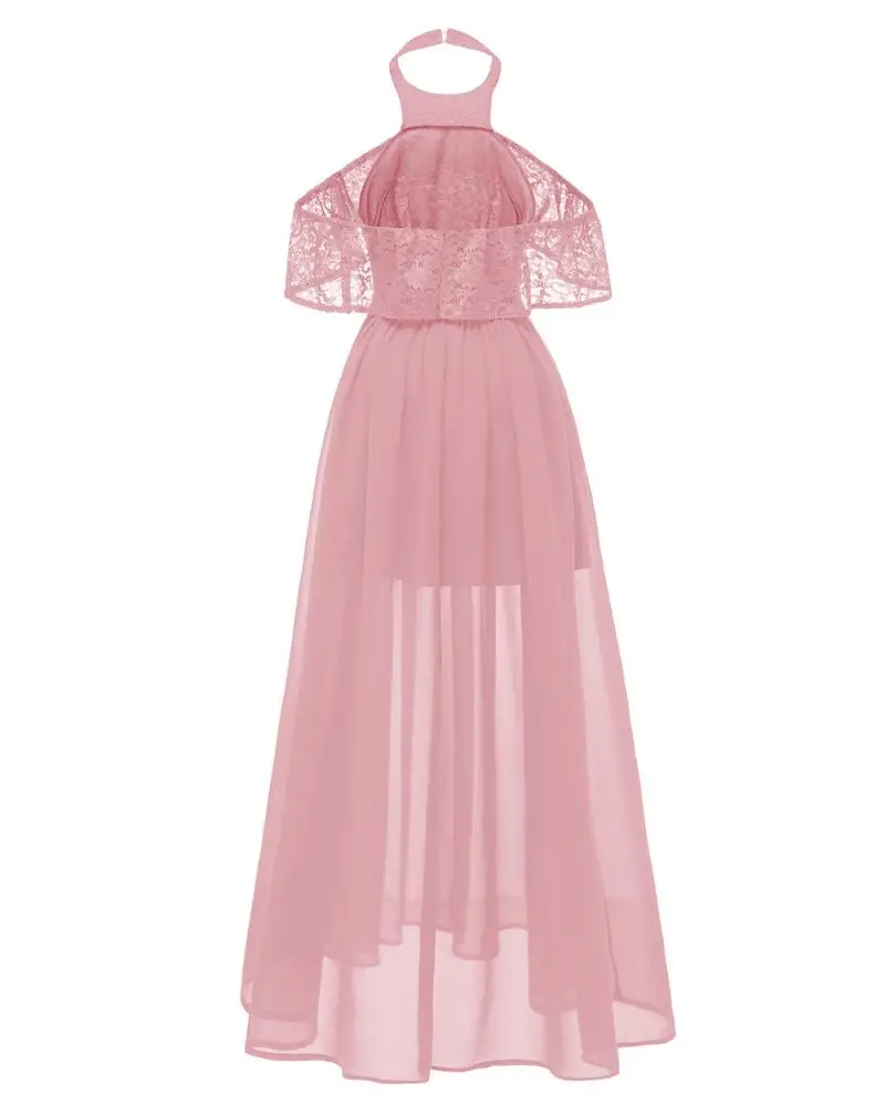 2020 Trendy strapless elegant short sleeve women cocktail neck bridesmaid dresses