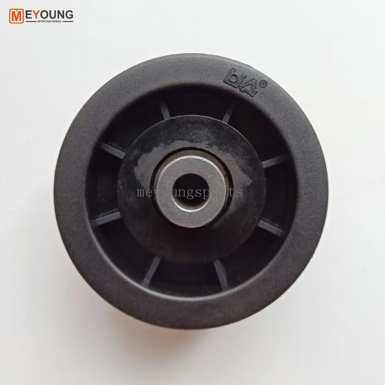 Rotary Flat Idler Pulley 15mm ID * 112 OD  for  Gym Exercise  Equipment
