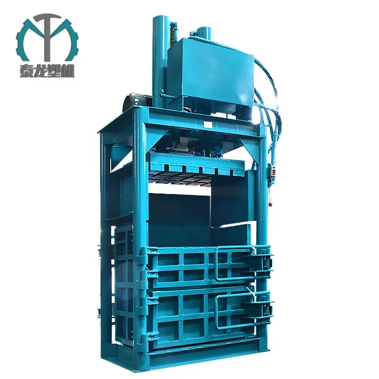 Factory Direct Sale Industrial Large Vertical Hydraulic Baler Machine for Compressing Plastic Copper Presswork Production