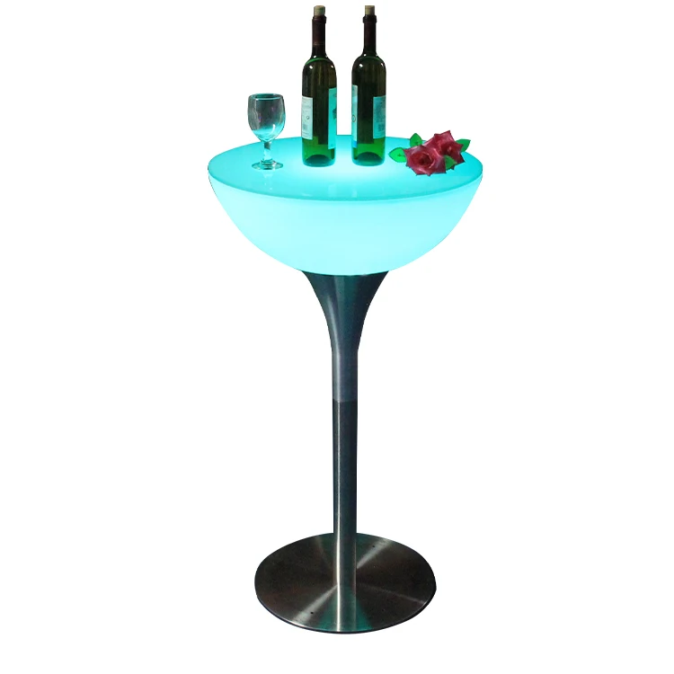 Modern Fashionable Design Cocktail Furniture Bar Led Cocktail Table