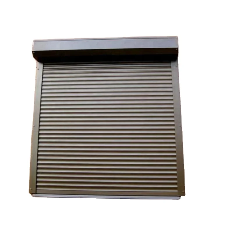 Popular Rolling Shutters Sound And Heat Insulation Roller Windows Modern Aluminium Roll Up Doors And Windows