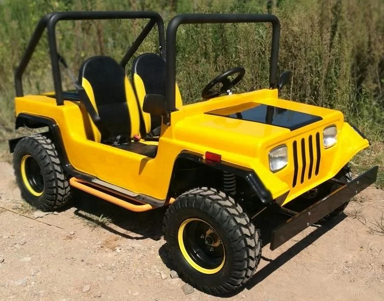 Cheap Mini Jeep 4 wheel Farm ATV 4x4 Dune Buggy 200cc Gasoline Golf Cart