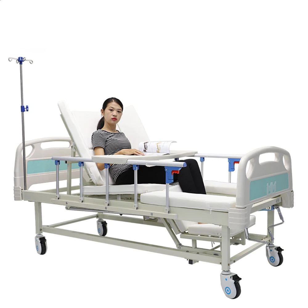 Hospital Furniture Bed Medical Bed With Toilet