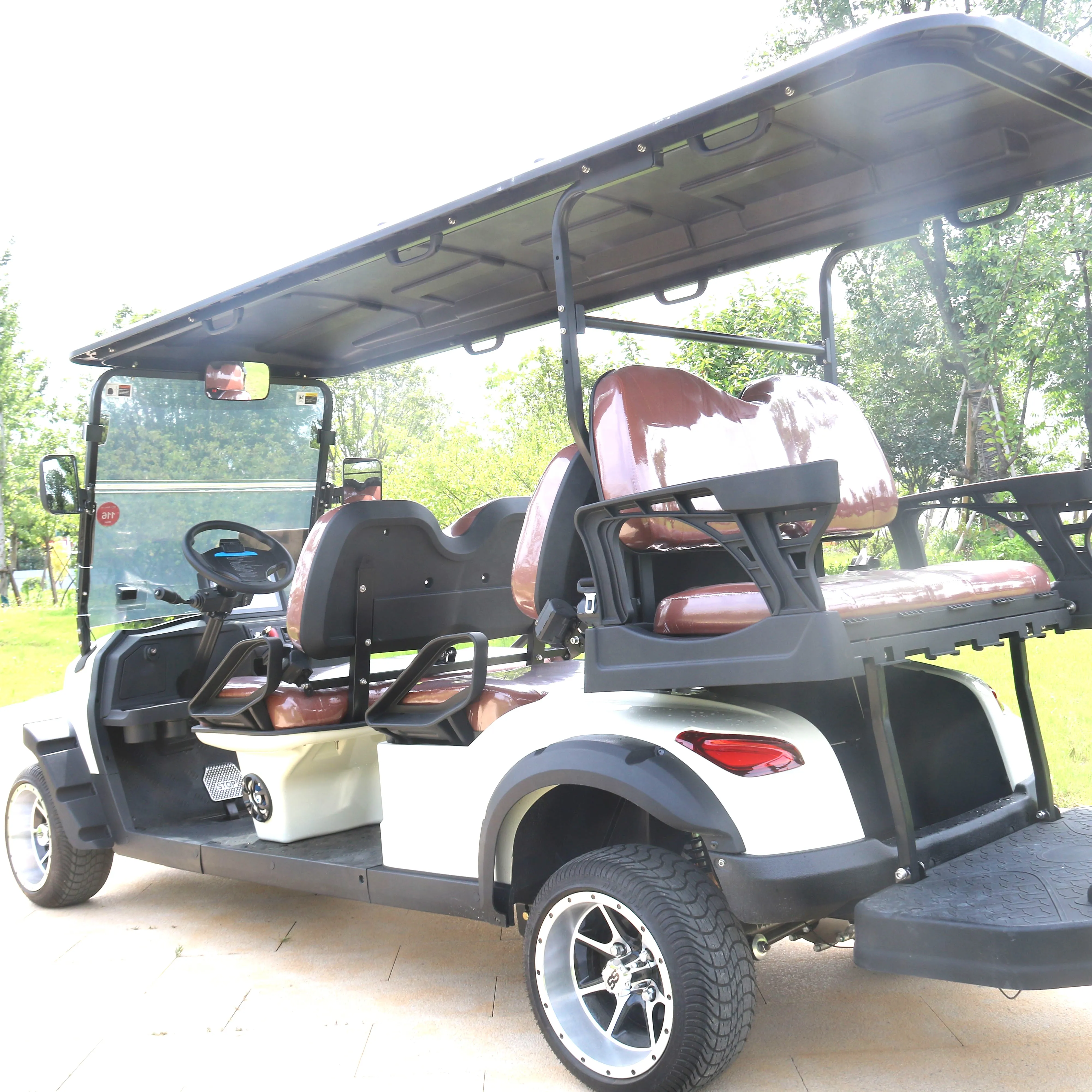 High Endurance 48v Golf Cart Lithium Batteries Durable Cheap 4 Wheel Drive Golf Cart
