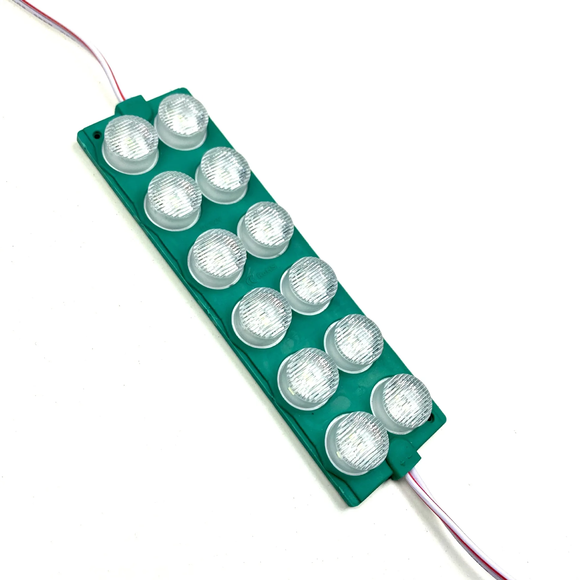 High power 12v 6w outdoor 3030smd led light box injection double side tape cheap price wide angle lens pixel module