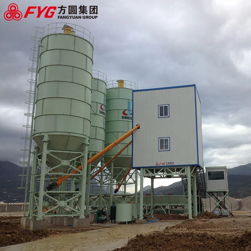 HZS90 Modular Container-Design Electric Mixing Plants New Condition Production Line with Core Motor Components