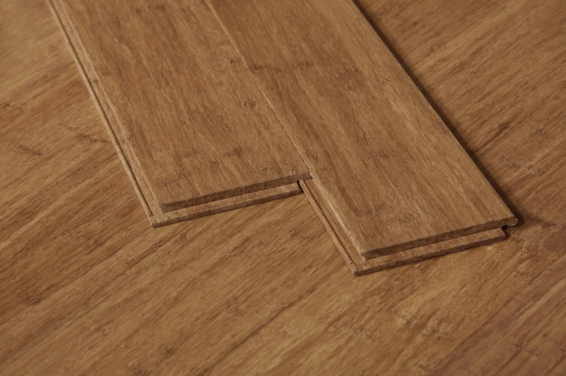 smooth flat solid hot sales high quality carbonized color low VOC eco-friendly bamboo hardwood strand woven flooring