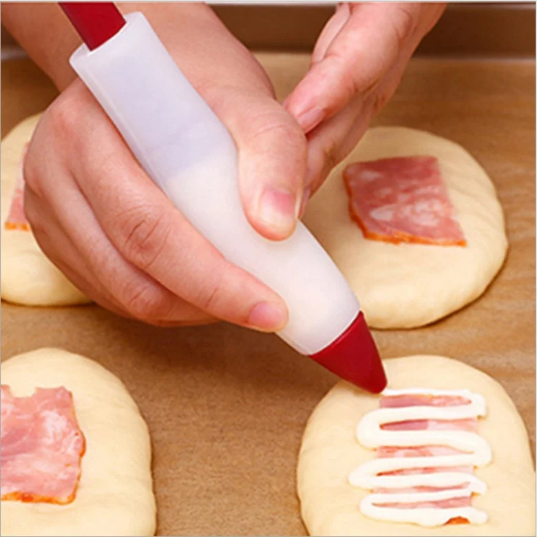 Cake decoration tools silicone food writing pastry cream cake decoration pen